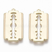 Brass Pendants KK-R130-017G-NF