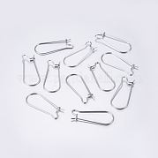 Серьги-кольца из нержавеющей стали 304 STAS-L198-15A-P