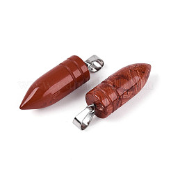 Ciondoli diaspro rosso naturale&nbsp;G-N349-16P-05