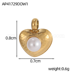 Anhänger aus 304 Edelstahl&nbsp;STAS-OY005-98G
