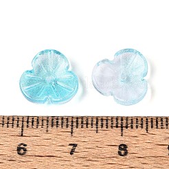 Capuchons de perles de verre transparents pour peinture de cuisson&nbsp;DGLA-N014-09A-04