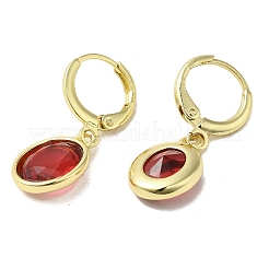 Orecchini pendenti a monachella in vero ottone placcato oro 18k&nbsp;EJEW-L268-001G-01