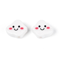 Porcellana fatti a mano perline di ceramica&nbsp;PORC-T134-20A
