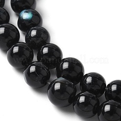 Naturali labbro nero perline shell fili&nbsp;SSHEL-C013-01B