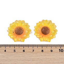 Cabochon in resina serie fiori&nbsp;CRES-Q008-01G