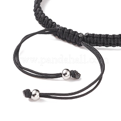 Set di braccialetti di perline intrecciati con occhio diabolico in resina da 2 pz 2&nbsp;BJEW-JB08426