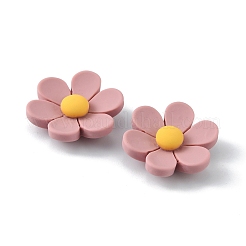 Cabochons en résine opaque&nbsp;RESI-WH0026-75B-04