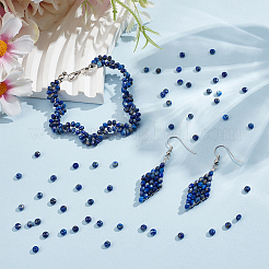 2 Strang natürliche Lapislazuli-Perlenstränge&nbsp;G-NB0005-77