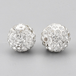 Handgemachte Fimo-Perlen Strass&nbsp;RB-S250-12mm-A14