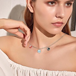 24 pièces 8 styles perles de chalumeau faites à la main&nbsp;LAMP-FS0001-79
