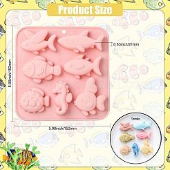 Stampi in silicone per animali marini&nbsp;ST-CJ0043-059