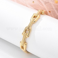 Bracelets en acier inoxydable 304 avec placage ionique (IP) pour femmes&nbsp;BJEW-Z080-03G