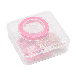 26 pz piatto rotondo iniziale lettera a~z alfabeto smalto charms&nbsp;DIY-FS0001-59B