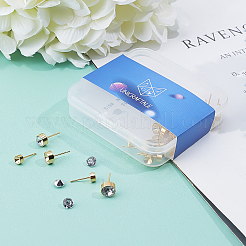 DIY-Sets zur Herstellung von Ohrringen aus Edelstahl 304&nbsp;DIY-UN0002-30G