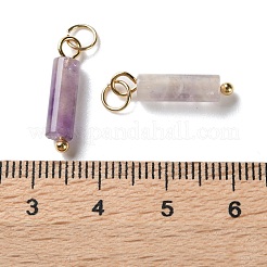 Pendentifs en améthyste naturelle&nbsp;STAS-C120-01G-01