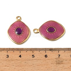 304 Edelstahl-Emaille-Anhänger&nbsp;STAS-I371-16G-04
