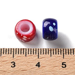 Perles européennes en plastique ABS peintes au pistolet&nbsp;KY-G033-01A