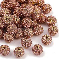 Legierung Strass Perlen&nbsp;RB-A034-10mm-A27G