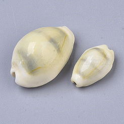 Perle naturali di conchiglia di ciprea&nbsp;X-SSHEL-N034-B-26