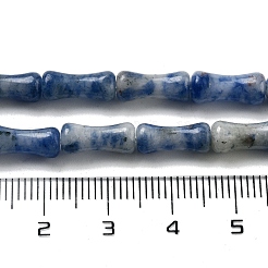 Natürliche blaue Fleck Jaspis Perlen Stränge&nbsp;G-Q178-A16-01