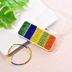 Perline di vetro 6000 pz 5 colori&nbsp;SEED-YW0001-15B