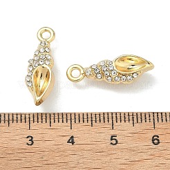 Legierung Kristall Strass Anhänger&nbsp;FIND-G108-04J-G