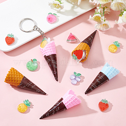 9 style de fabrication de porte-clés DIY&nbsp;DIY-BC0004-51