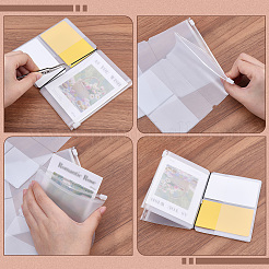 6 Stück rechteckige PVC-Aktentaschen&nbsp;AJEW-CP0011-43