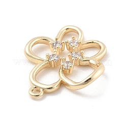 Ottone micro spianare pendenti zirconi&nbsp;LS-KK-D283-05G