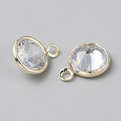 Ciondolo in lega di zirconio a micro pave in lega&nbsp;FIND-WH0432-12C-G