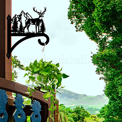 Soporte para colgar plantas de hierro&nbsp;HJEW-WH0095-017
