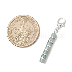 7 pendentif décoratif en pierre mixte naturelle et synthétique&nbsp;HJEW-JM03688