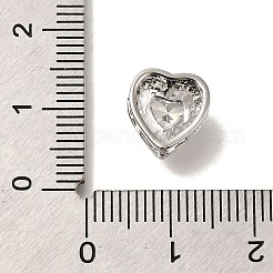 Colgante micropavé cubic zirconia de latón&nbsp;KK-M301-06P