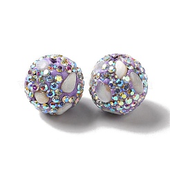 Polymer Ton Strass Perlen&nbsp;RGLA-D050-02D