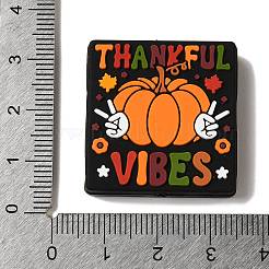 Perles en silicone sur le thème de Thanksgiving&nbsp;SIL-S006-05B