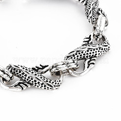 Bracciali a catena da uomo in lega&nbsp;BJEW-N015-005