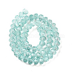 Perles de verre de peinture de cuisson transparente&nbsp;X1-DGLA-A034-T8mm-D01