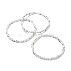 Synthetische Howlith Perlen Stretch Armbänder&nbsp;BJEW-A117-A-10