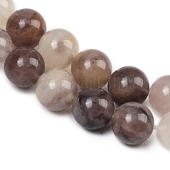 Stränge aus natürlichen violetten Erdbeerquarzperlen&nbsp;G-P530-B02-04