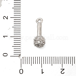 Pendentifs en laiton micro pavé de zircones cubiques&nbsp;KK-I380-04P