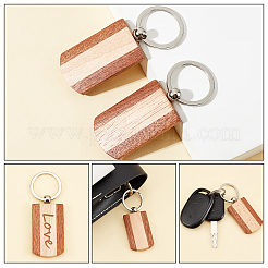 Schlüsselanhänger aus Holz&nbsp;KEYC-GA0001-17