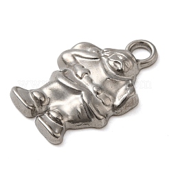 Pendentifs de Noël en acier inoxydable 304&nbsp;STAS-M070-30P