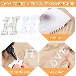 Vliesstoff Kleidung Patches&nbsp;DIY-WH0225-46