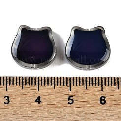 Perline di vetro bicolore&nbsp;GLAA-Z007-12A