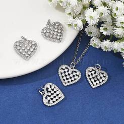 Messing micro pave klare zirkonia anhänger&nbsp;XGRQ2C704-412P