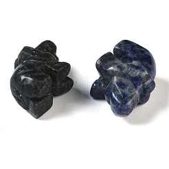 Natürliche Elefantenfiguren aus gemischten Edelsteinen&nbsp;DJEW-M015-02