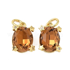 Pendenti in ottone con zirconi cubici&nbsp;KK-P325-16G