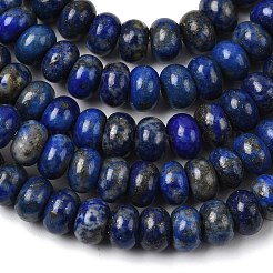 Natürlicher Lapislazuli Perlenstränge&nbsp;G-A280-A24-01