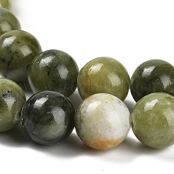 Natur taiwan Jade Perlen Stränge&nbsp;G-B128-A07-04