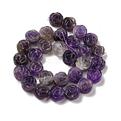 Natürlichen Amethyst Perlen Stränge&nbsp;G-D475-01J
